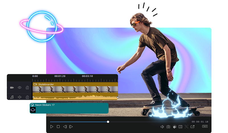 image showcasing 威力导演 365 overall features