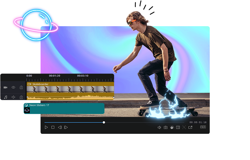 image showcasing 威力导演 365 overall features